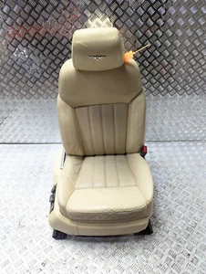 BENTLEY CONTINENTAL FLYING SPUR FRONT SEAT RIGHT DRIVER SIDE LEATHER 2006 - Picture 1 of 19