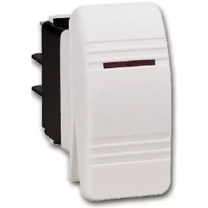 V Series Contura III Rocker Switch with Single Illumination White 12V - Picture 1 of 1