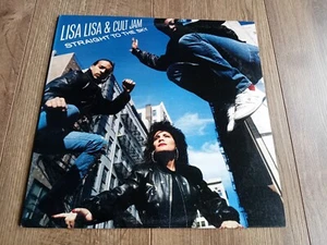 LISA LISA & CULT JAM - STRAIGHT TO THE SKY LP 1989 US COLUMBIA EX+ - Picture 1 of 7