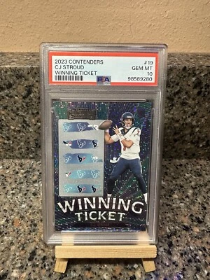 CJ Stroud Winning Ticket PSA 10 - Image 1 of 2