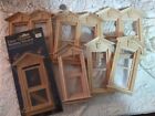 Dollhouse+Fancy+Victorian+Classics+Window+Lot+Doubles+And+Single+1%2F12+Scale+Set+