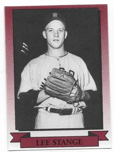 Tarjeta de aniversario de todos los tiempos Lee Stange 2005 Carolina League 50 aniversario  - Imagen 1 de 1