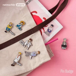 Insignia de pin oficial MD BTS WORLD + número de seguimiento - Imagen 1 de 3