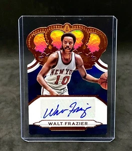 2018-19 Panini Crown Royale Walt Frazier Autograph #77/99 CA-WFZ Basketball Card - Picture 1 of 2