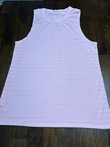 Zyia Sleeveless Long Athletic Top Size XXL Pink NWOT - Picture 1 of 3