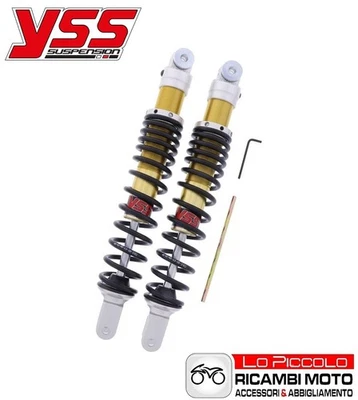 COPPIA AMMORTIZZATORI POSTERIORI REGOLABILI YSS PIAGGIO BEVERLY 350 2014 2015 - Immagine 1 di 4