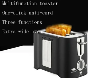 BESSERITE 2 Slice Toaster,  Easy Clean Up, Stainless Steel - Picture 1 of 5