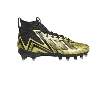 Mens Size 15 Adidas Freak-23 Inline Football Cleats Black Gold HP2446 New - Image 1 of 4