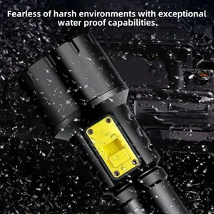 Scuba Diving Flashlight Aluminum Water Proof Type C LED Dive Torch Underwate HLF - Picture 1 of 12