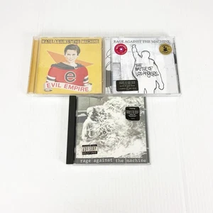 Set of 3 Rage Against the Machine Audio Music CDs Evil Empire Battle Los Angeles - Picture 1 of 4