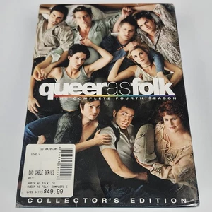 Queer As Folk: The Complete Fourth Season (DVD, 2004) Widescreen - Picture 1 of 3