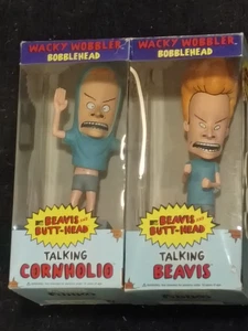 Beavis and Cornholio (Beavis & Butthead) TALKING bobbleheads - Picture 1 of 5