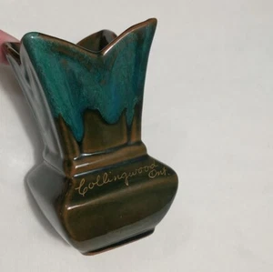 Vintage Blue Mountain Pottery Bud Vase Collingwood Ontario marked 4" - Picture 1 of 7