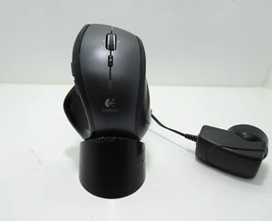 Logitech Bluetooth Mouse w/Charging Dock Model M-RCL124 No Dongle. - Picture 1 of 9