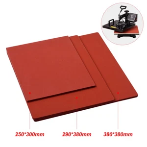 Heat Resistant  Pressing Mat Silicone Rubber Pad for Heat Press Machine - Picture 1 of 13