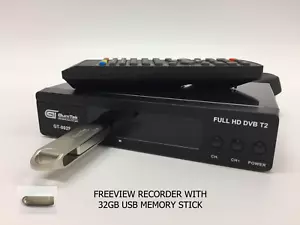 Full HD Freeview Set Top Box 1080P RECORDER Digital TV Receiver with 32GB USB - Picture 1 of 12