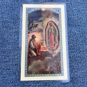 Saint Juan Diego, Prayer to St. Juan Diego Laminated Holy Card New - Picture 1 of 3