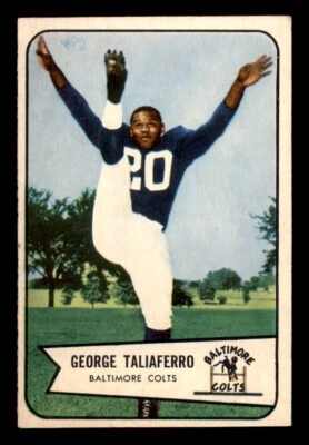 1954 Bowman Football #50 George Taliaferro VG *e1 - Image 1 of 2