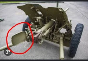 Repuesto de pistola antitanque 45 mm mod. 37 con el número Entourage. Red ArmyW - Imagen 1 de 5