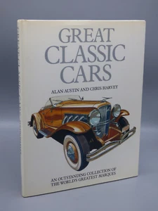 Great Classic Cars by Alan Austin & Chris Harvey 1986 Hardcover - Picture 1 of 10