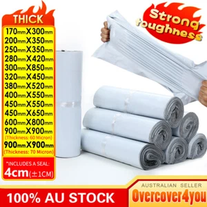 Poly Mailer Plastic Mailing Satchel Courier Self Sealing Shipping Bag Mailers - Picture 1 of 24