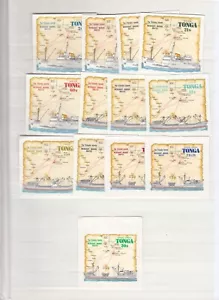 TONGA 1972 3 serie completa MNH - fino - Imagen 1 de 1