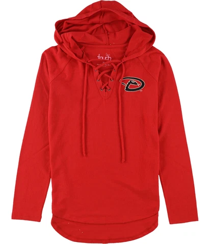 Touch Womens Arizona Diamondbacks Hooded Sweater, Red, Medium Cover