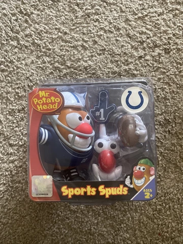 Rare Hasbro Mr. Potato Head New In Package Indianopolis Colts NFL Sports Spuds Cover