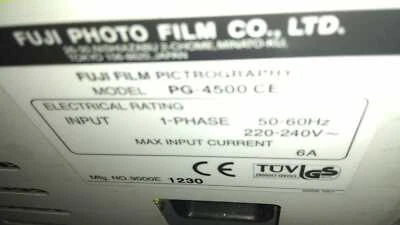 FUJI Pictography 4500 PAPER AND DONOR, Canon , Nikon, Leica image production. - Image 1 of 2