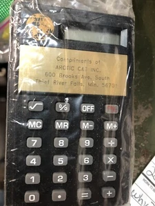 Vintage Arctic cat Calculator￼, New Still Sealed - Bild 1 von 2