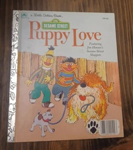 Vintage 1983 Sesame Street Puppy Love | A Little Golden Book - Picture 1 of 7