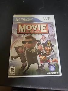 Family Fun Fest Presents Movie Games (Nintendo Wii, 2008) CIB Complete!!! - Picture 1 of 1