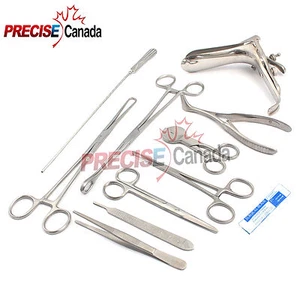 Set Of 26 Pcs Gynecological Exam Instruments With Graves Speculum Forceps DS-774 - Picture 1 of 3