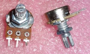 Poti Potentiometer 1kOhm linear Ø6mm Achse - Picture 1 of 1