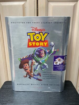 VINTAGE TOY STORY EXCLUSIVE DELUXE VIDEO EDITION PIXAR DISNEY BOX SET VHS – NIB - Image 1 of 4