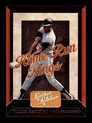 2019 Panini Leather & Lumber Home Run Kings #HRK-3 Willie McCovey Giants - Image 1 of 2