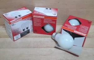 3[2pks]:  SYLVANIA 15Watt Soft White Light Bulbs A15 SAVES ENERGY 65lum DIMMABLE - Picture 1 of 3