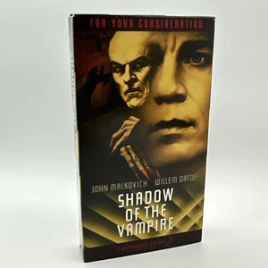 SHADOW OF THE VAMPIRE VHS 2000 Tape Lions Gate FYC Promo Screener Willem Dafoe - Picture 1 of 6