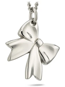 Collana con fiocco in acciaio inox - Salmo 139:14 scudi di forza - Foto 1 di 6