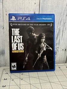 The Last of Us Remastered (PlayStation 4, 2014) NO MANUAL - Picture 1 of 3