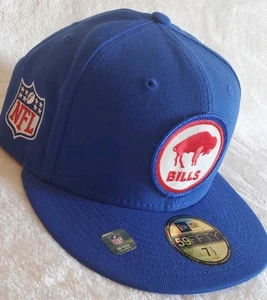Buffalo Bills New Era 2022 Sideline Royal Blue Standing Buffalo Fitted 7 1/2 🦬 - Picture 1 of 12