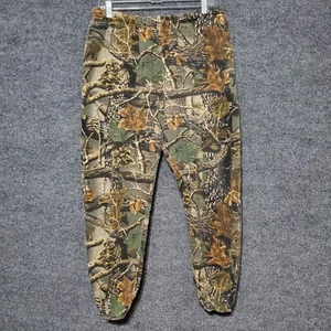 Vintage Cabela's Sweatpants Mens XL Seclusion 3D Camo Jogger 90s Outdoor Y2K - Picture 1 of 10