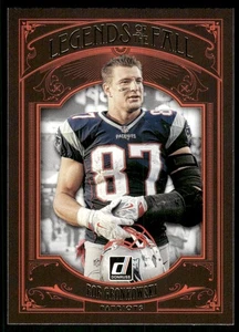 2020 Donruss Legends of the Fall B Rob Gronkowski New England Patriots #LF-RG - Bild 1 von 2