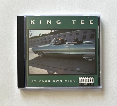KING TEE At Your Own Risk | 1990 Capitol CD - VG+ - Image 1 of 3