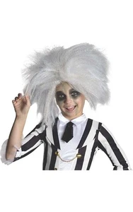 PELUCA INFANTIL BEETLEJUICE CON LICENCIA ACCESORIO DE DISFRAZ DE HALLOWEEN - Imagen 1 de 1