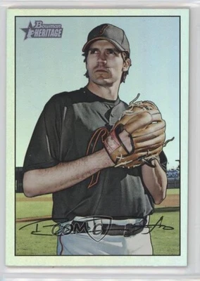 2007 Bowman Heritage Rainbow Foil Barry Zito #130 - Image 1 of 2