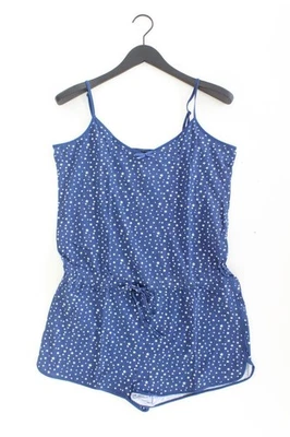 ⭐ Vivance Schlaf Jumpsuit für Damen Gr. 42, L blau aus Baumwolle ⭐ - Bild 1 von 4