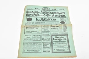 Badische Monatsschrift Obst-Gartenbau 1.11.1927 Zeitschrift Gartenbau - Picture 1 of 3
