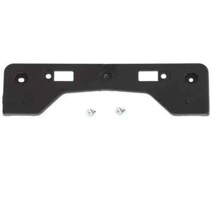 FIT FOR RAV4 2013 2014 2015 FRONT BUMPER LICENSE PLATE HOLDER BLACK - Picture 1 of 2