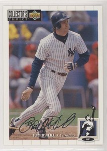 1994 Upper Deck Collector's Choice Silver Signature Paul O'Neill #218